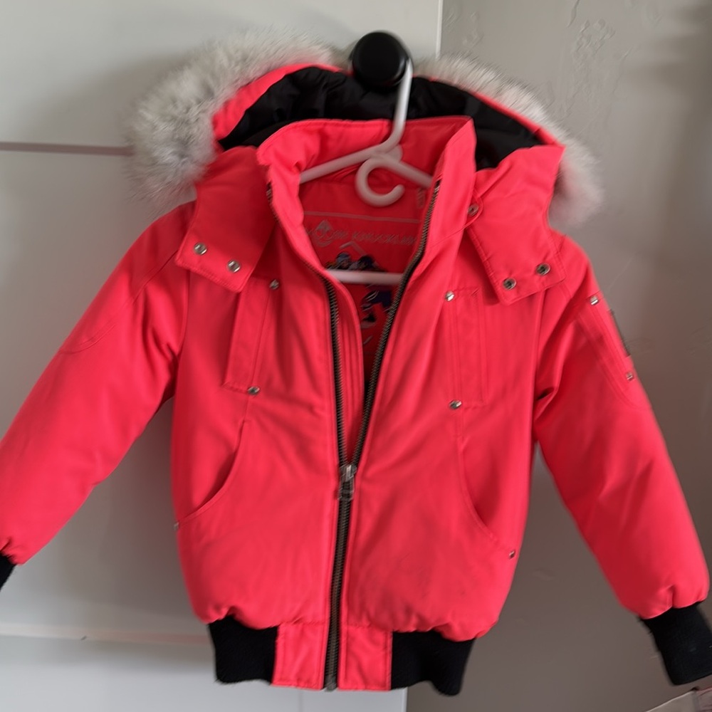 Moose knucklers pink kids Jacket XS